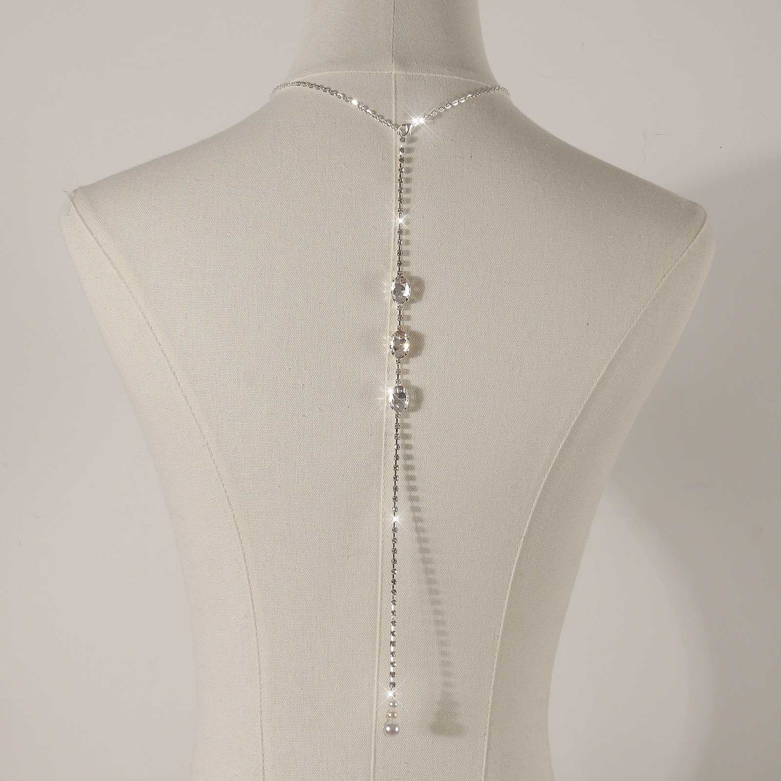 1 women's luxurious elegant  w - Body Jewelry Back のレビューと価格