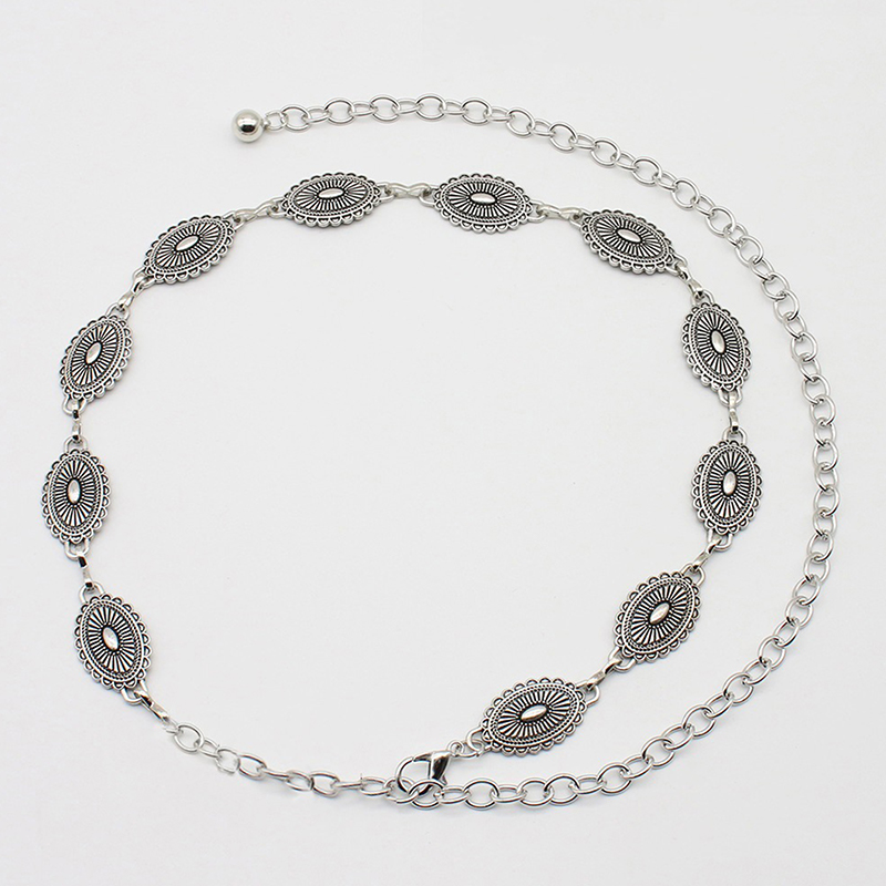 Bohemian Ethnic Metal Waist Ch - Body Jewelry Women のレビューと価格