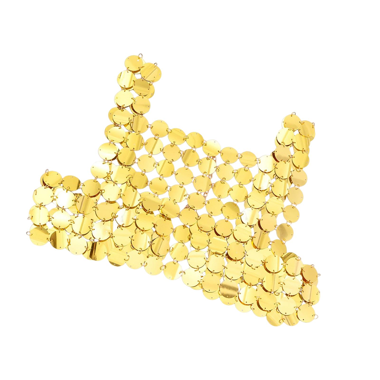 Sequin Vest Tank Tops Sparkly  - Body Jewelry Vest のレビューと価格