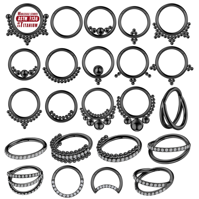F136 Titanium Piercing Black N - Body Jewelry Implants のレビューと価格