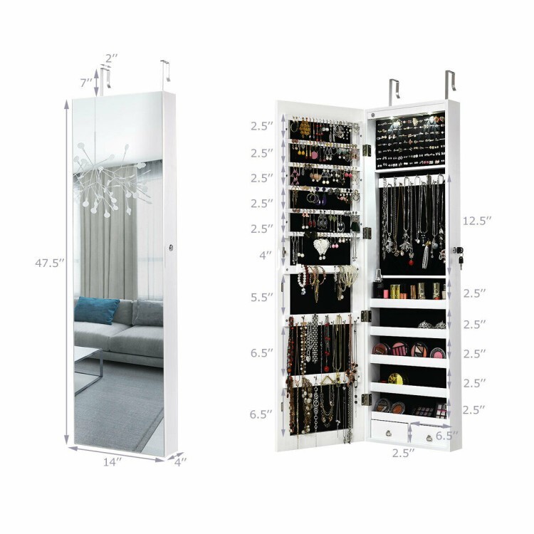 Jewelry Cabinet Lockable Armoi - Body Jewelry Rings のレビューと価格