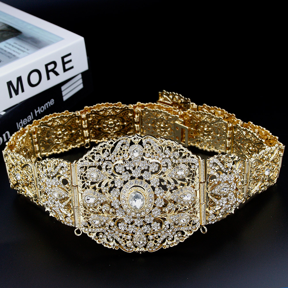 Sunspicems Wide Morocco Belt F - Body Jewelry Gold のレビューと価格