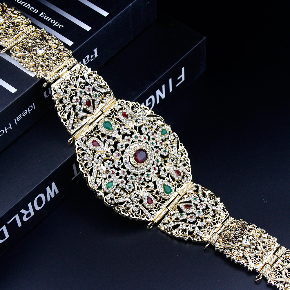 Sunspicems Wide Morocco Belt F - Body Jewelry Gold のレビューと価格