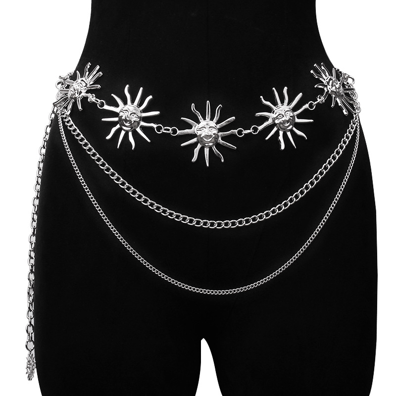 Chunky Multilayer Punk Gothic  - Body Jewelry Luxury のレビューと価格