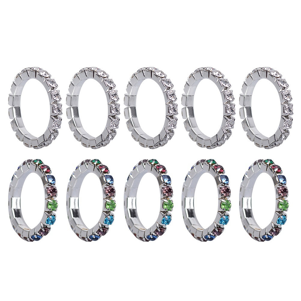 10Pcs Foot Toe Ring Fashion El - Body Jewelry Rings のレビューと価格