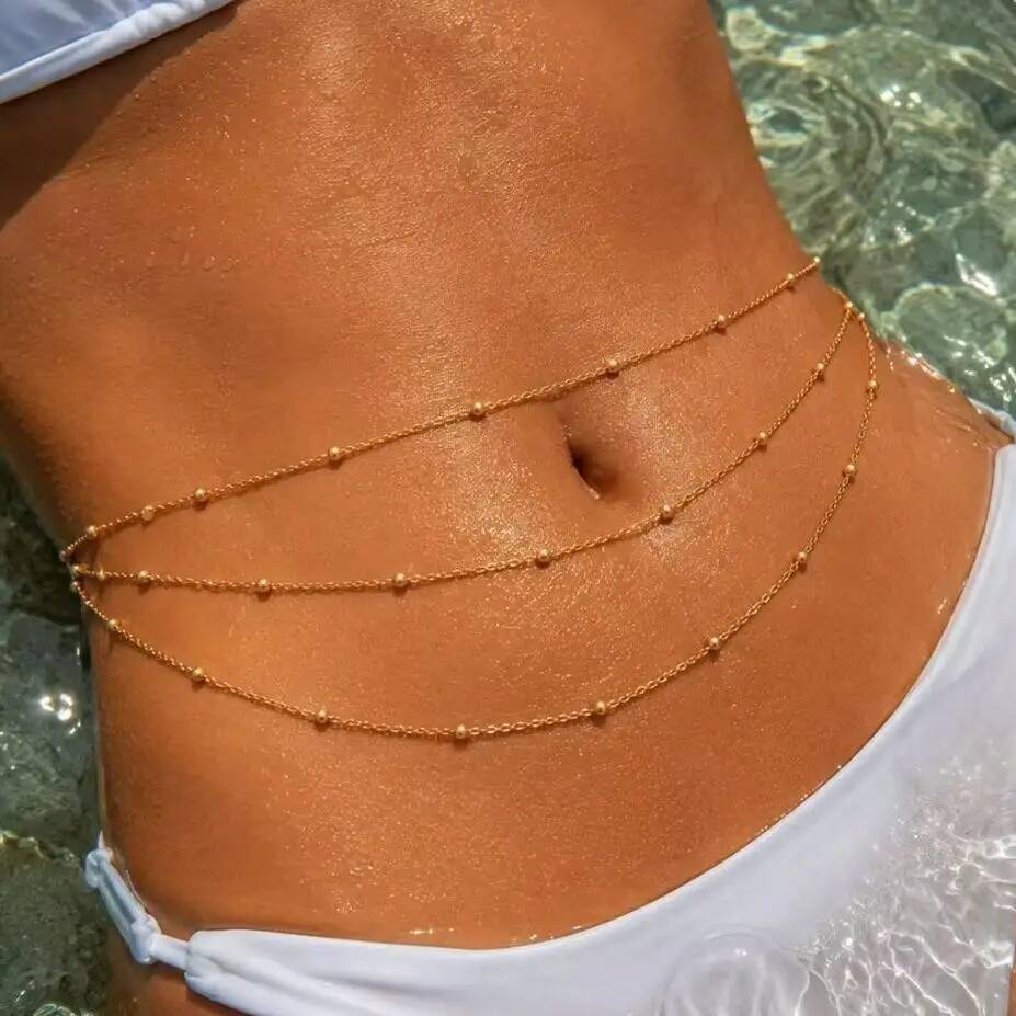 IngeSight.Z Fashion Boho Sexy  - Body Jewelry Gold Plated のレビューと価格