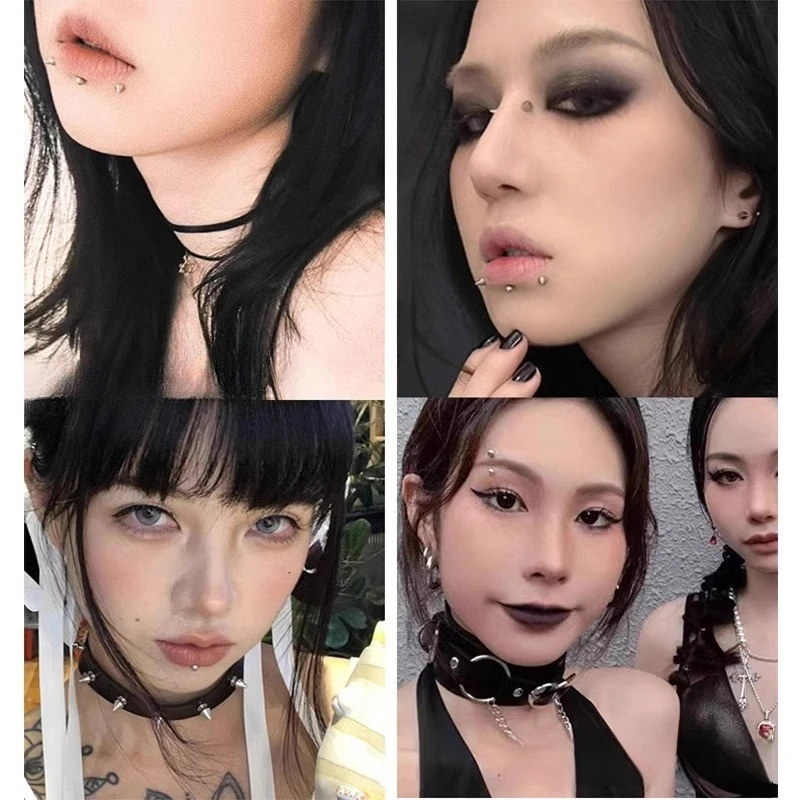 165pcs Non Piercing Lip Nails  - Body Jewelry Rings のレビューと価格