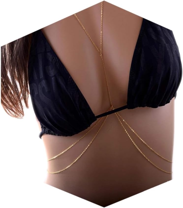 14K Gold Plated Sexy Body Chai - Body Jewelry Gold Plated のレビューと価格