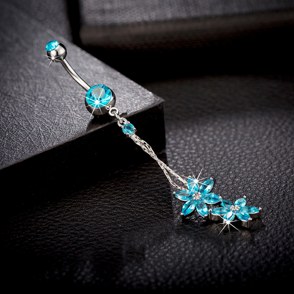Kuniu 1pc y2k Fashion Flower P - Body Jewelry Implants のレビューと価格