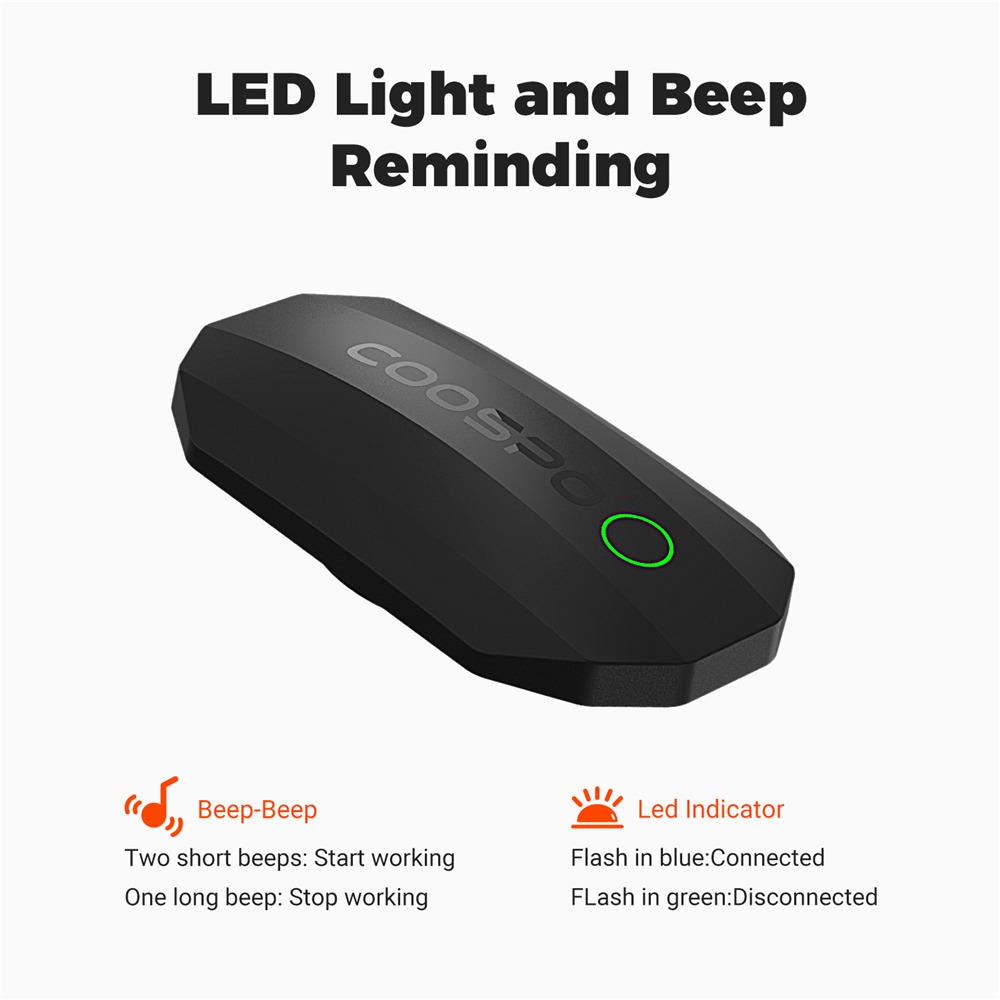 COOSPO H808S Heart Rate Sensor - Body Jewelry Harness のレビューと価格