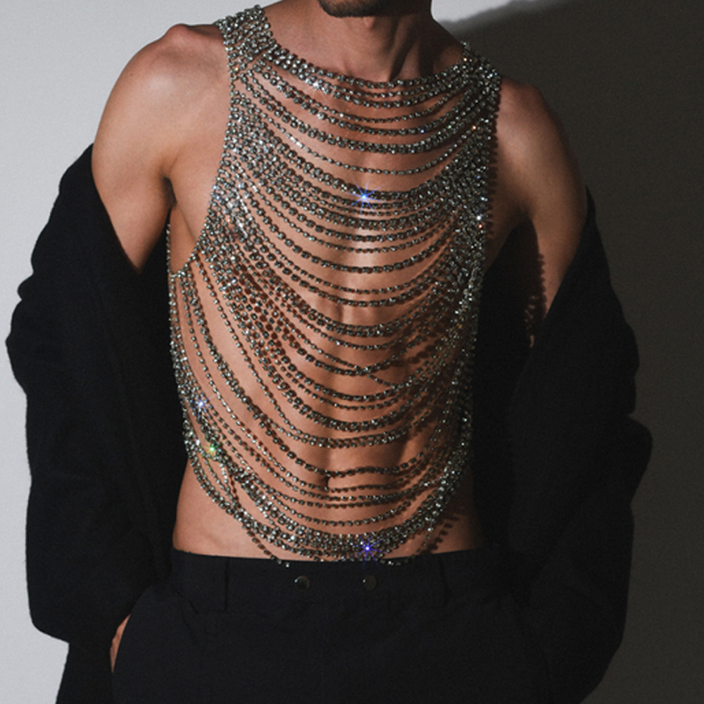 Fashion Luxurious Bling Men Wo - Body Jewelry Luxury のレビューと価格